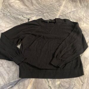 J. Crew | Crew Neck Black Sweater | Gently Used
